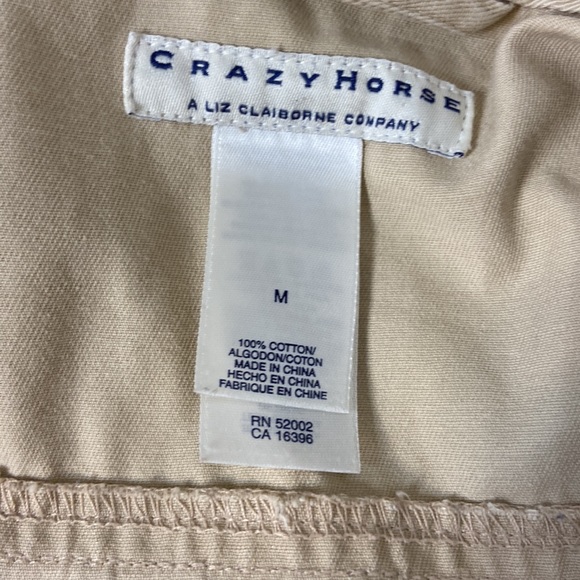 Crazy Horse by Liz Claiborne 2pc set. Beige size M - Picture 4 of 12